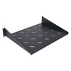 Sound Town STSF-2U14-R REFURBISHED: 19" 2U Universal Vented Rack Mount Cantilever Shelf for 19" Flight Case, Network Rack, Cabinets, 14" Deep - Right panel