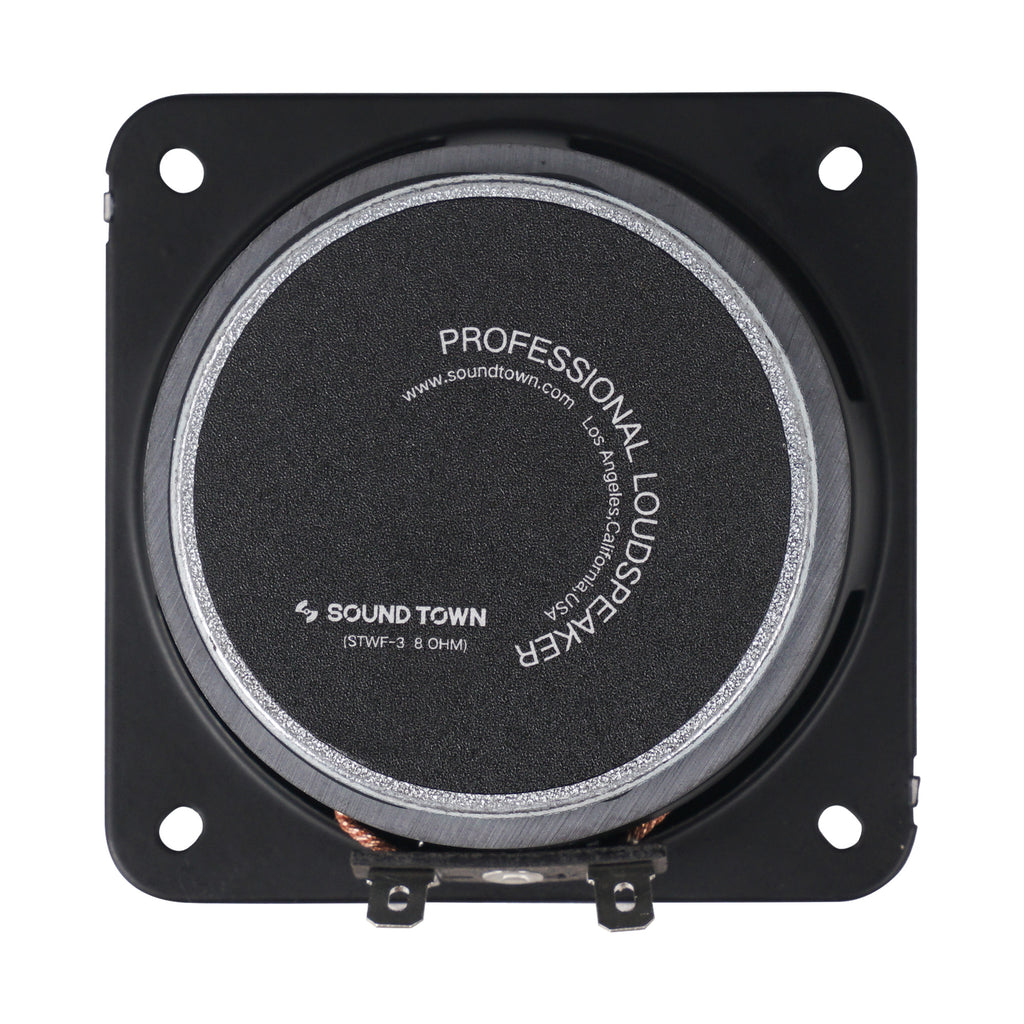 Sound Town STWF-3-8PACK-R | REFURBISHED 3" Full-Range Replacement Drivers, for PA/DJ and Column Speakers - 8 oz magnet