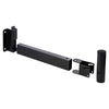 Sound Town STWSD-50T-PAIR-R | REFURBISHED: 2-Pack Adjustable Wall Mount Speaker Brackets with 180-degree Swivel, 30-degree Angle Adjustment - individual parts look, how to install