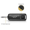 SWM-01U4 | 2.4G Hz Rechargeable Wireless Mic System w/ 4 Mics, 1/4" Mini Portable Receiver, Built-in EQ, Effects for Karaoke, Events, Church, Meetings - 1/4" Output