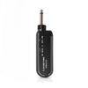 Sound Town SWM01-U2HH-R 100-Channel UHF Rechargeable Wireless Handheld Microphone System with Bluetooth, Built-in Effects, for Karaoke, Events, Church, Meetings, Refurbished - 1/4" Mini Portable Receiver- Front 