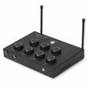 SWM15-4MAX | 32-Channel Wireless Microphone Karaoke Mixer with 4 Rechargeable Metal Mics, Optical (Toslink), AUX for Smart TVs, Soundbars & Home Receivers - Side Panel