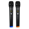 Sound Town SWM15-PRO-R | REFURBISHED: Dual-Channel Wireless Microphone Karaoke Mixer System with HDMI ARC, Optical (Toslink), AUX, RCA, Bluetooth, works with, For, Supports Smart TV, Sound Bar, Media Box, Receiver, Streaming Device, Chromecast, ROKU Box, Firestick, Home Theatre, Home Theater, Youtube App - 2 Handheld Microphones with Selectable Frequencies, 16-Channel