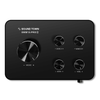 Sound Town SWM15-PRO-R | REFURBISHED: Dual-Channel Wireless Microphone Karaoke Mixer System with HDMI ARC, Optical (Toslink), AUX, RCA, Bluetooth, 2 Handheld Microphones - Selectable Frequencies - Works with, For, Supports Smart TV, Sound Bar, Media Box, Receiver, Streaming Device, Chromecast, ROKU Box, Firestick, Home Theatre, Home Theater, Youtube App - Top Panel, Music, Microphone Volume, Echo, Tone, Controls, Control Knobs 