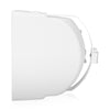 Sound Town TARVOS-8W-PAIR-R | REFURBISHED: Pair of 8" Weather-Resistant Surface-Mount Speaker, Indoor/Outdoor, 70V/100V/8ohm, for Home & Commercial Installation, White, Yoke Wall-mount Brackets Included