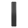 Sound Town TARVOS-CL45B | Passive 70V/100V 4x5" Weather-Resistant Column Array Speaker, w/ IP55-rated Aluminum Enclosure, for Home & Commercial, Black-Back