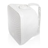 Sound Town TARVOS-MS5W-PAIR-R |  REFURBISHED: Pair of Passive 70V/100V 5.25" Weather-Resistant Surface-Mount Speakers, w/ IP55-rated Enclosure, for Home & Commercial, White-Left Side