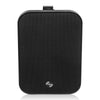 Sound Town TARVOS-MS6B-PAIR | Pair of Passive 70V/100V 6.5" Weather-Resistant Surface-Mount Speakers, w/ IP55-rated Enclosure, for Home & Commercial, Black-Front  
