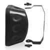 Sound Town TARVOS-MS6B-PAIR-R | REFURBISHED: Pair of Passive 70V/100V 6.5" Weather-Resistant Surface-Mount Speakers, w/ IP55-rated Enclosure, for Home & Commercial, Black-Wall Mount Brackets