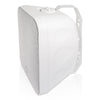 Sound Town TARVOS-MS6W-PAIR-R | REFURBISHED: Pair of Passive 70V/100V 6.5" Weather-Resistant Surface-Mount Speakers, w/ IP55-rated Enclosure, for Home & Commercial, White-Left Side