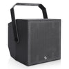 Sound Town TITAN-10B | 2-Way 10" Weatherproof IP66 Coaxial Loudspeaker with Surface-Mount U-Bracket for Outdoor Installations, 70V/100V/8Ω, Black - Right Panel
