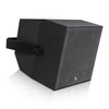 Sound Town TITAN-10B | 2-Way 10" Weatherproof IP66 Coaxial Loudspeaker with Surface-Mount U-Bracket for Outdoor Installations, 70V/100V/8Ω, Black