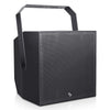 Sound Town TITAN-12B 2-Way 12" Coaxial Weather-Resistant Installation Loudspeaker w/ U Bracket, Black - Right Panel