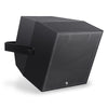 Sound Town TITAN-12B-R | REFURBISHED: 2-Way 12" Weatherproof IP66 Coaxial 600W Loudspeaker with Surface-Mount U-Bracket for Outdoor Installations, 8Ω, Black