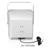 Sound Town TITAN-12G | 2-Way 12" Weatherproof IP66 Coaxial 600W Loudspeaker with Surface-Mount U-Bracket for Outdoor Installations, 8Ω, Gray - Back Panel