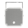 Sound Town TITAN-5G | 2-Way 5" Weatherproof IP66 Coaxial Loudspeaker with Surface-Mount U-Bracket for Outdoor Installations, 70V/100V/8Ω, Gray - Front View 
