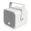 Sound Town TITAN-5G | 2-Way 5" Weatherproof IP66 Coaxial Loudspeaker with Surface-Mount U-Bracket for Outdoor Installations, 70V/100V/8Ω, Gray- Left Side 
