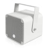 Sound Town TITAN-5G | IP55 Certified 2-Way 70V/100V 5" Coaxial Weather-Resistant Installation Loudspeaker w/ U Bracket, Gray-Left Side 
