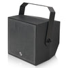Sound Town TITAN-6B TITAN-6B | 2-Way 6.5" Weatherproof IP66 Coaxial Loudspeaker with Surface-Mount U-Bracket for Outdoor Installations, 70V/100V/8Ω, Black - Left Panel