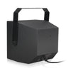 Sound Town TITAN-8B | 2-Way 8" Weatherproof IP66 Coaxial Loudspeaker with Surface-Mount U-Bracket for Outdoor Installations, 70V/100V/8Ω, Black - Wall-Mount, Waterproof Connectors 