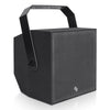 Sound Town TITAN-8B-R | REFURBISHED: 2-Way 70V/100V 8" Coaxial Weather-Resistant Installation Loudspeaker w/ U Bracket, Black - Right Panel