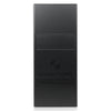 Sound Town TITAN-S28B | Dual 8" Weatherproof IP66 700W Subwoofer with Folded Horn Design for Outdoor Installations, Black - Front Panel