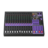 Sound Town TRITON-TX1202 | 12-Channel Professional Audio Mixer with 99 DSP, USB MP3 Bluetooth, Dual 7-band EQ, 48V Phantom Power & Mute, Recording - Controls, Effects, Inputs and Outputs