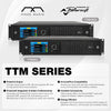 Sound Town TTM8K4, TTM12K4 | 4-Channel Class-D Amplifiers, DSP, Dante, FIR, PFC, 4Ω, ARMONÍA PLUS, Supports 2Ω & Q-SYS, Powersoft OEM, Made in Italy-Energy Efficient Performance