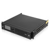Sound Town TTM12K4 | Class-D 4-Channel PA/DJ Power Amplifier, DSP, Dante, FIR, PFC power, 4 x 2700W RMS at 4Ω, 2Ω Stable, ARMONÍA PLUS Software, Support Q-SYS, Powersoft OEM, Made in Italy-Left Side