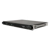 Sound Town UPDM-Q3-R | REFURBISHED: Lightweight 1U 4-Channel PA/DJ Power Amplifier, 4 x 1150W at 4-Ohm for Installation, Conference - Left Panel