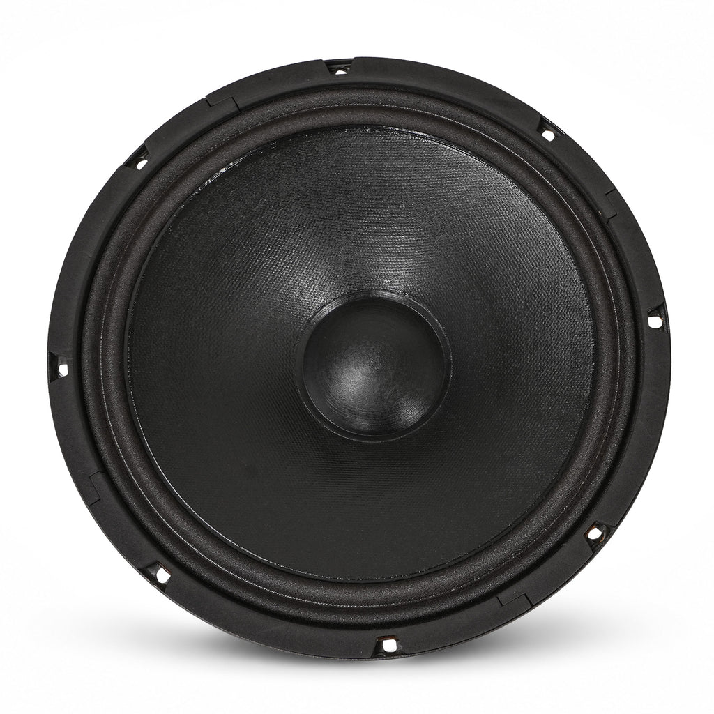 Sound Town WSF102.00 | Original Lavoce 10" Woofer with Ferrite Magnet, Waterproof Cone and Steel Frame, 175W at 8Ω for PA/DJ Speakers - Front View