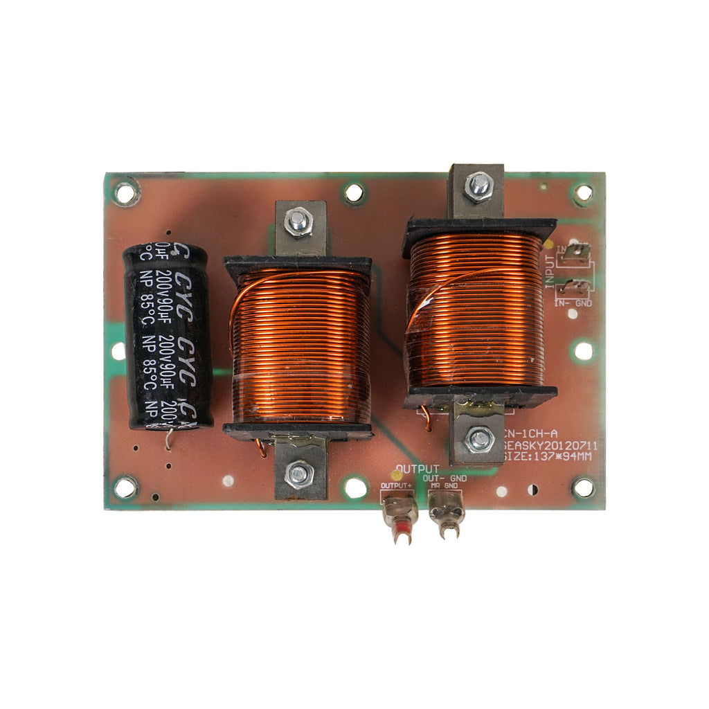 Sound Town XO-1S | High-Power 1000W Replacement Low Frequency Filter, Crossover for PA/DJ Subwoofers