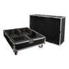 Sound Town Z210BX2-IFC | Pair of ZETHUS Series Dual 10-inch Passive Line Array Loudspeaker System with Flight Case, Full-Range/Bi-amp Switchable, Black - Inside View