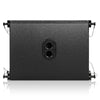Sound Town ZETHUS-110 | 10” Passive Two-Way Line Array Loudspeaker, Full-Range/Bi-Amp Switchable, Birch Plywood, Black - 35mm Mounting Sockets