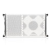 Sound Town ZETHUS-110W | 10” Passive Two-Way Line Array Loudspeaker, Full-Range/Bi-Amp Switchable, Birch Plywood, White - Front Panel