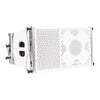 Sound Town ZETHUS-110WPW ZETHUS Series 10" Powered Two-Way Line Array Loudspeaker System with Titanium Compression Driver, White - Right Panel