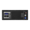 Sound Town ZETHUS-110WPW ZETHUS Series 10” Powered Two-Way Line Array Loudspeaker System with Titanium Compression Driver, White - Amp Plate