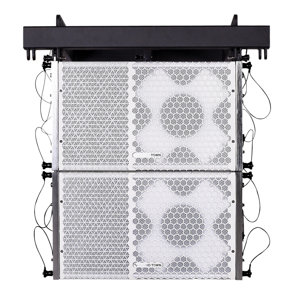 Blackish House 2本セット ZS-A210X4-218S | Line Array Speaker System with Four Dual 10