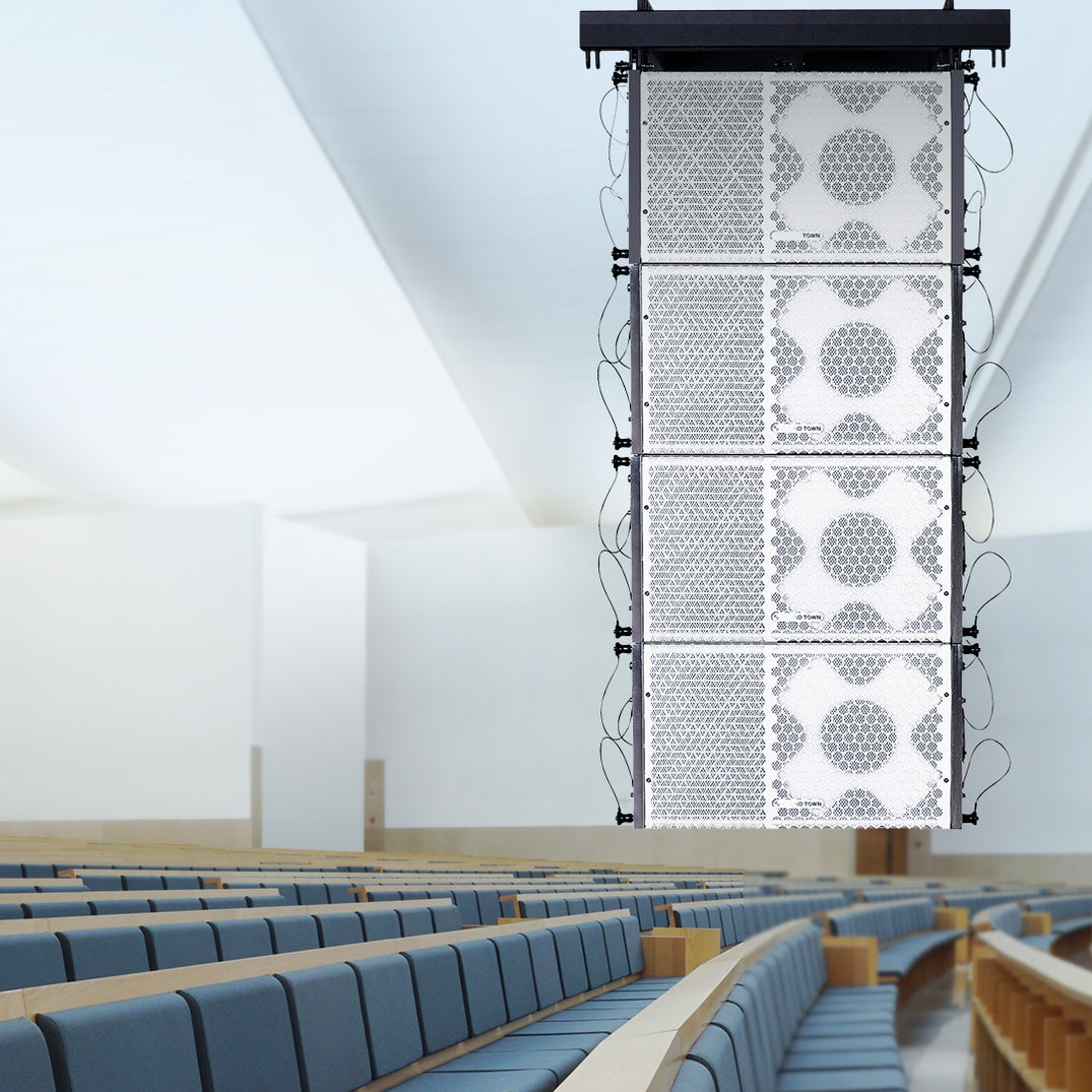 ZETHUS-110WX4 | 4x10” Line Array Loudspeakers w/ Flying Frame, Bi-Amp ...
