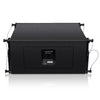 Sound Town ZETHUS-110X4 ZETHUS Series 10" Two-Way Passive Line Array Loudspeaker System with Titanium Compression Driver, Full-Range/Bi-Amp Switchable, Black-Back Pane