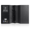 Sound Town ZETHUS-115SPW208X2 | ZETHUS Series 15" 1200W Powered Line Array Subwoofer with DSP, LPF, Black - Back Panel