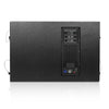 Sound Town ZETHUS-118SPW-R | REFURBISHED: ZETHUS Series 18” 1600W Powered Line Array Subwoofer with DSP, LPF, Black -  Back Panel