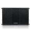 Sound Town ZETHUS-118SPW-R | REFURBISHED: ZETHUS Series 18” 1600W Powered Line Array Subwoofer with DSP, LPF, Black - Front Panel
