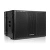 Sound Town ZETHUS-118SPW-R | REFURBISHED:  ZETHUS Series 18” 1600W Powered Line Array Subwoofer with DSP, LPF, Black - Right Panel