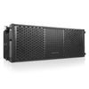 Sound Town ZETHUS-208BV2-R |  REFURBISHED: ZETHUS Series Dual 8" Passive Line Array Loudspeaker, 700W, Full-Range/Bi-Amp Switchable, Birch Plywood, Black - Right Panel