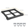 Sound Town ZETHUS-208FF-R | REFURBISHED: ZETHUS Series Mounting Frame for ZETHUS-208 Line Array Speaker - Size and Dimensions