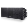 Sound Town ZETHUS-210B-R | REFURBISHED: ZETHUS Series 2 x 10” Line Array Loudspeaker System with Dual Titanium Compression Drivers, Full Range/Bi-amp Switchable, Black - Left Panel