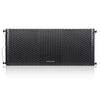 Sound Town ZETHUS-210BPW-R | REFURBISHED: ZETHUS Series Dual 10" Powered Line Array Loudspeaker with Onboard DSP, Black - Front panel
