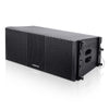 Sound Town ZETHUS-210BPW | ZETHUS Series Dual 10" Powered Line Array Loudspeaker with Onboard DSP, Black - Left panel