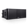 Sound Town ZETHUS-210BPW | ZETHUS Series Dual 10" Powered Line Array Loudspeaker with Onboard DSP, Black - Right panel
